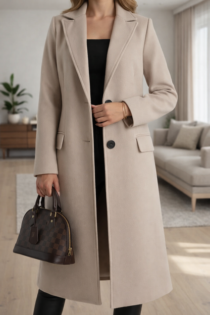 Clara | Elegant Long Coat