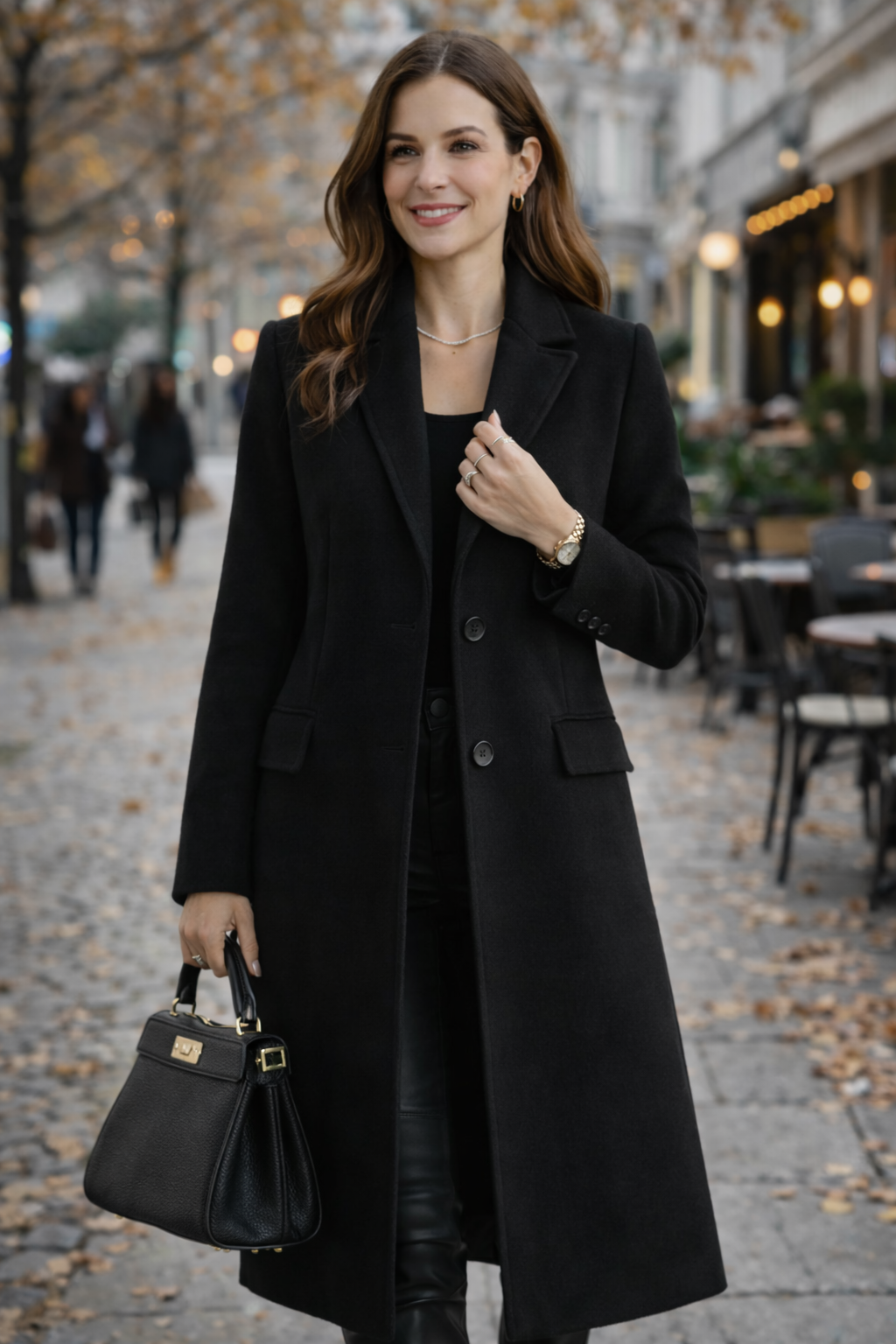 Clara | Elegant Long Coat