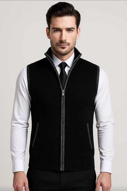 James – Men’s Elegant Full-Zip Vest