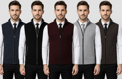 James – Men’s Elegant Full-Zip Vest