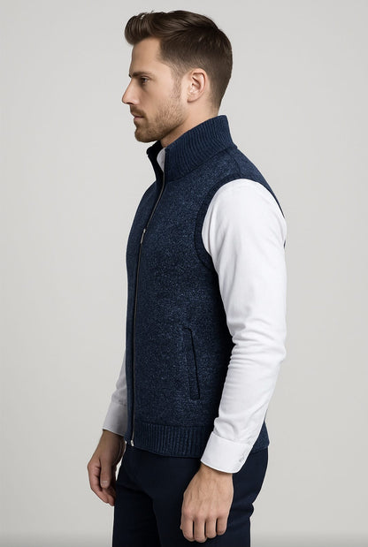 James – Men’s Elegant Full-Zip Vest