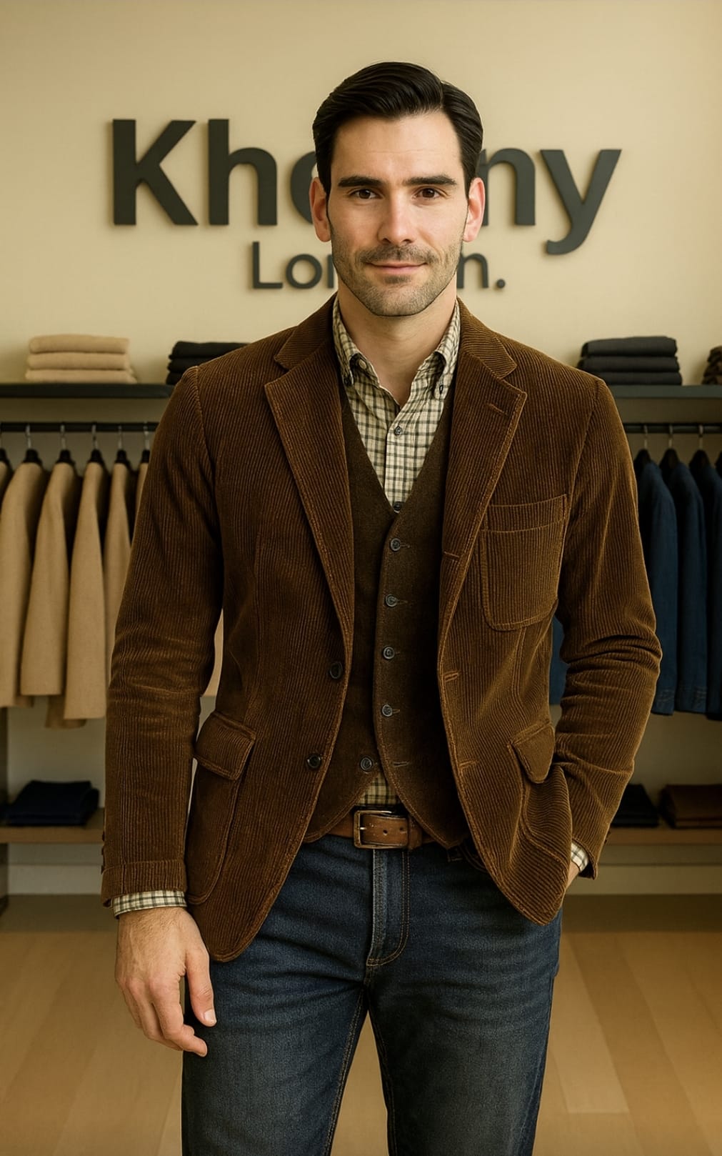 Tom – Men’s Two-Piece Blazer & Vest Set